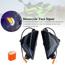 LED Front Turn Signal Light For KAWASAKI NINJA 300 400 650 ZX-6R ZX-4RR 2013+ #3
