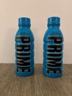 PRIME HYDRATION DRINK METAL ALUMINUM WATER BOTTLEs BLUE RASPBERRY — photo 1
