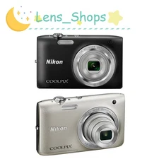 Nikon COOLPIX S2800 CCD Digital Camera 20MP 5x optical zoom,Red-Eye Reduction