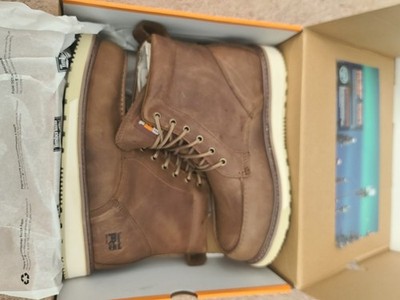 Timberland PRO Wedge 6'' Soft Moc-Toe Brown Work Boots / TB0A5SXH214 / Size 11.5