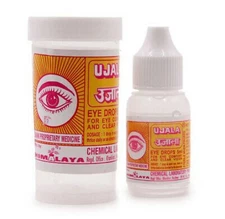 5 x Ujala Eye Drops Delays Cataract Prevents Progression of Glaucoma 10ml Each