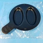 GT Xpress Redi Set Go DOUBLE OVAL PAN Bonus Insert Omelet Eggs Meat Replacement