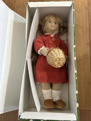Vintage Karin Heller Anna-Marie Doll Limited /250 With Tags in Box West Germany