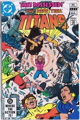 NEW TEEN TITANS # 17 US Comic 1981 1st FRANCES KANE (MAGENTA) HI-GRADE