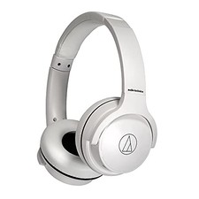 Image of Audio-Technica ATH-S220BT WH Wireless Headphones Up to 60 Hours Playtime-KS