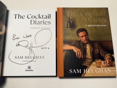 The Cocktail Diaries Signed by Sam Heughan  on title page 1st Edition/ 1st Print