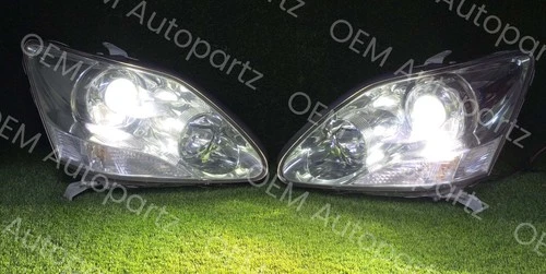 LEXUS LS430 2004-2006 HID Xenon Headlights Pair OEM JDM Used Headlamps - Picture 3 of 24