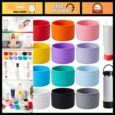 24 Pcs Silicone Bottle Boots for Water Tumblers - Bottom Protector Sleeve, 2.8-3