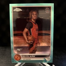 ZZ Clark -2022-23 Topps Chrome OTE - #24 - Aqua Refractor - /199 - City Reapers 