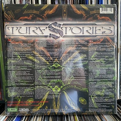 TURF STORIES (VINYL 2LP) 1999!! RARE!! DMX + TOO $HORT + LUNIZ +
