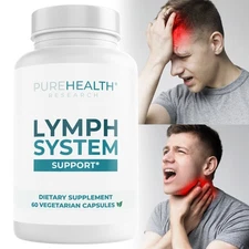 PureHealth Research Lymph System - Reduce Swelling, Lymphatic Support Supplement