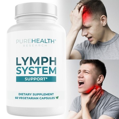 PureHealth Lymph Research System - Reduce Swelling, Lymphatic Support Supplement