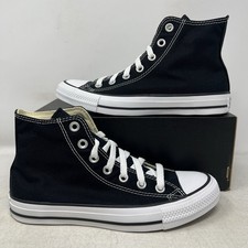 Converse Chuck Taylor All Star Hi Canvas Black Women's 7.5 Casual B-Grade 11