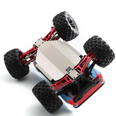 Edelstahl Chassis Panzerung Skid Plate Für MJX 1/16 16207 16208 16209 16210 RC