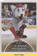 2021-22 Upper Deck Extended Series UD Canvas Mascots Harvey The Hound READ 00ru