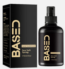 BASED Sea Salt Spray   Natural Finish, Texturizing Mist for Hair, 6oz