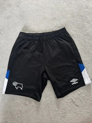 UMBRO Derby County Men’s Home Shorts Medium