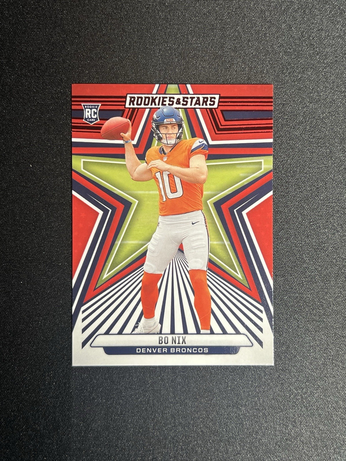 2024 Panini Rookies & Stars - Rookies Bo Nix #108 Red (RC)
