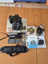 Fotocamera digitale Canon EOS 400D usata + EF-S 18-55 f/3.5-5.6 IS + accessori