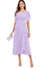 womens plus size (18) tea length dress - great for wedding . Never worn . Tags s