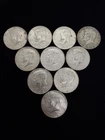 Kennedy Half Dollars Lot of (10) 40% Percent Silver 1965-1969