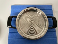 AMC Grillpfanne 0,8 L - Griddle - 20cm - Original AMC - Edelstahl - TOP Zustand