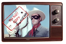Lone Ranger Classic Cowboy Western TV Show Retro TV Fridge Magnet 2x3