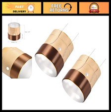 2pcs 35.5mm Woofer Voice Coil 4 Layer Copper Wire for Bass Speaker Repair