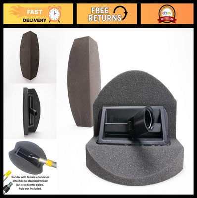 Drywall Corner Sanders 120 Grit with Female Connector - Perfect for Smooth Finis