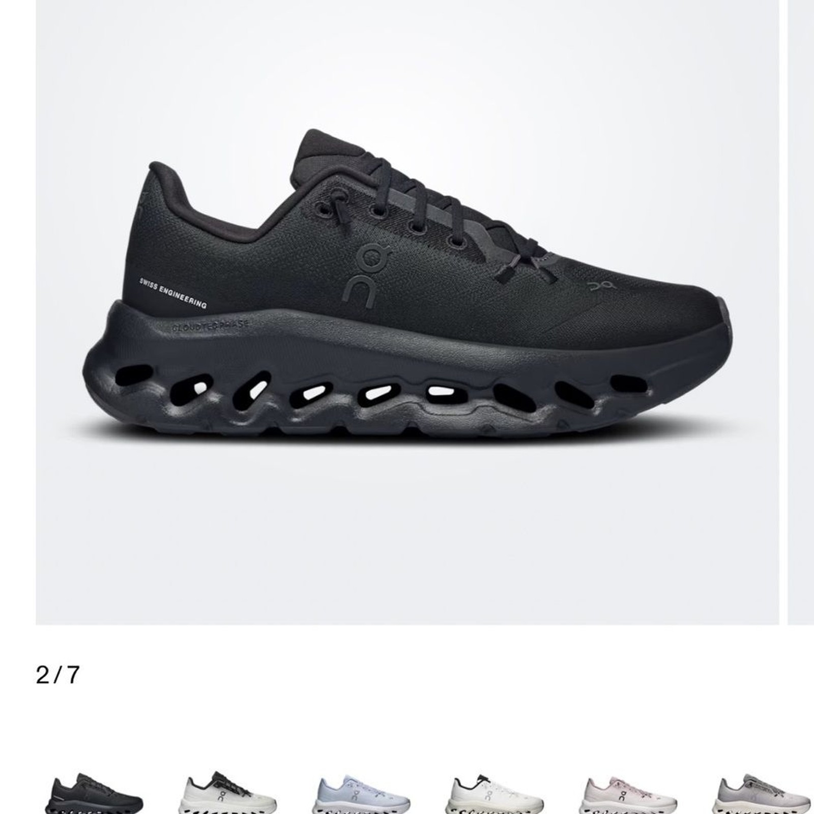 On Running  Cloudtilt Women's Black Sneakers