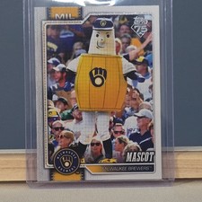 Mascot Milwaukee Brewers #M-27 2026 Topps Celebration Mascot