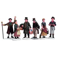 Village People Figuren, Set Aus 6 - Lemax Cod. 92356