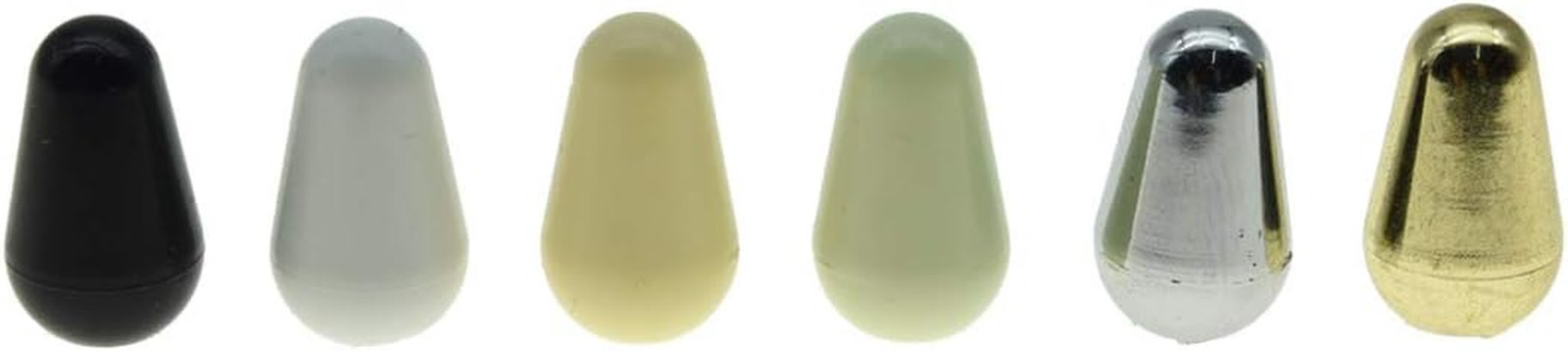 KAISH 2Pcs Guitar 5 Way Pickup Switch Tip Switch Cap Switch Knob for USA Strat/S