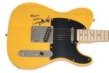 Keith Richards Signed Autograph Butterscotch Telecaster Guitar w/ JSA COA
