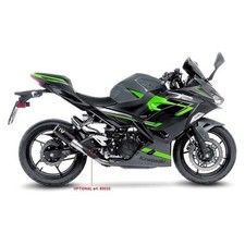 TERMINALE SCARICO COMPLETO LEOVINCE LV CORSA BLACK KAWASAKI NINJA 500 2024 2025