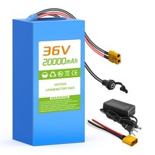 36V 10.4Ah/20Ah Li-Ion Battery Bundle with 30A BMS for Outdoor Devices