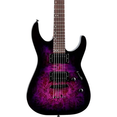 ESP LTD M200DX NT Electric Guitar Purple Burst