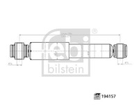 Febi Bilstein StoßDäMpfer Hinten Links FüR Mercedes-Benz Vito/Mixto
