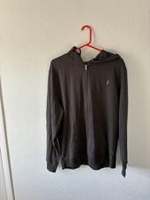 Men’s Large Grey Zip Up Hoodie. New With Tags