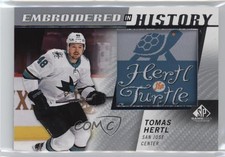 2021-22 Upper Deck SP Game Used Embroidered in History Tomas Hertl #35 1tc8