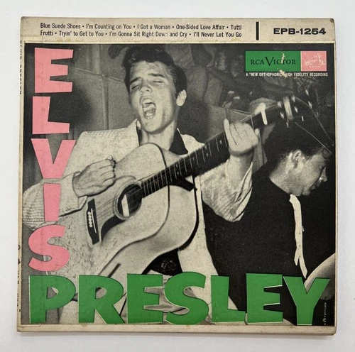 ELVIS PRESLEY s/t Double 45 Picture Sleeve - RCA Victor EPB 1254 - VG+