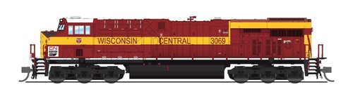 Locomotora diésel Broadway Limited 8612 N CN GE ES44AC sonido/DC/DCC #3069 | Zustand: New