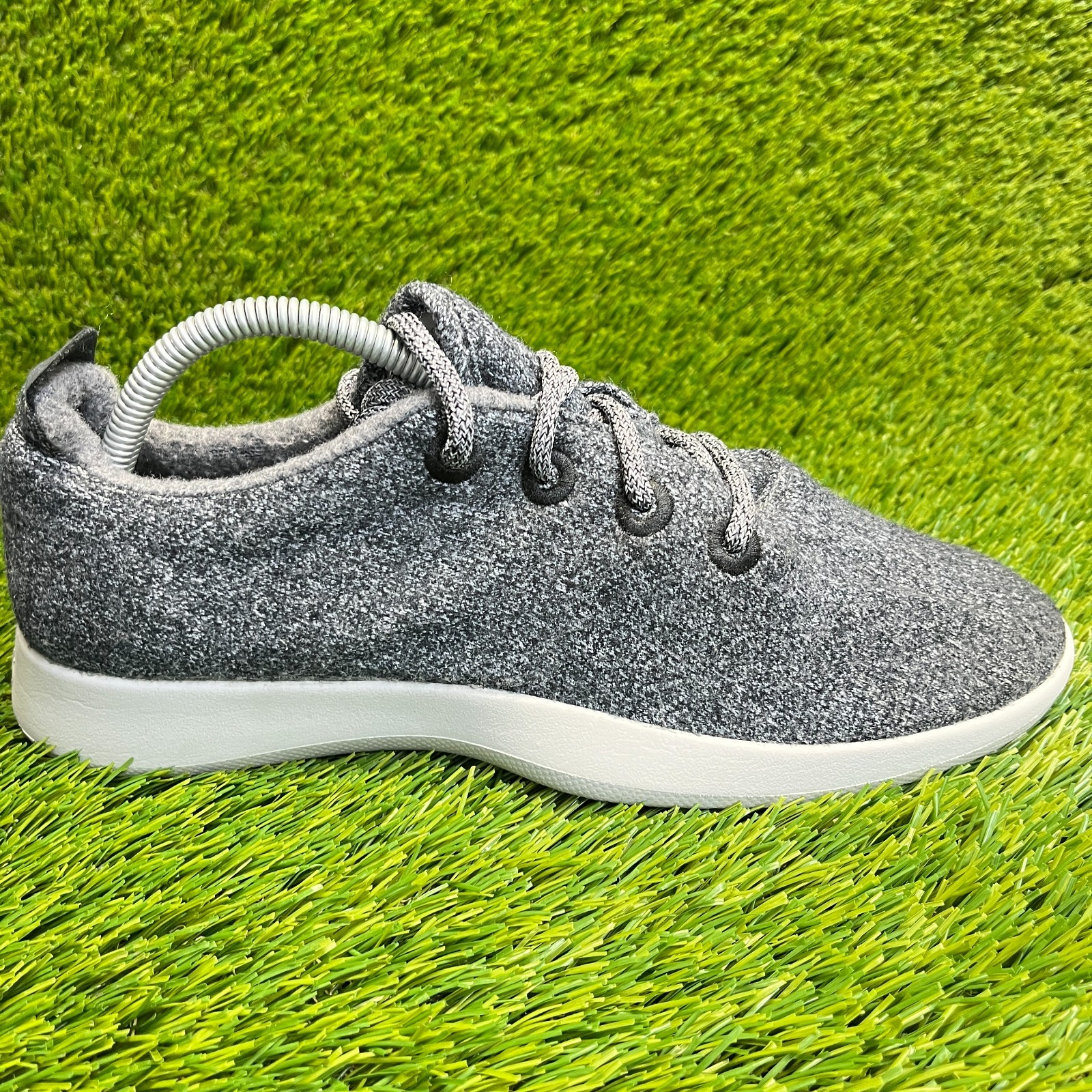 SAOLA Scarpe da corsa sportive Allbirds lana runner grigio naturale da uomo taglia 10 sneakers