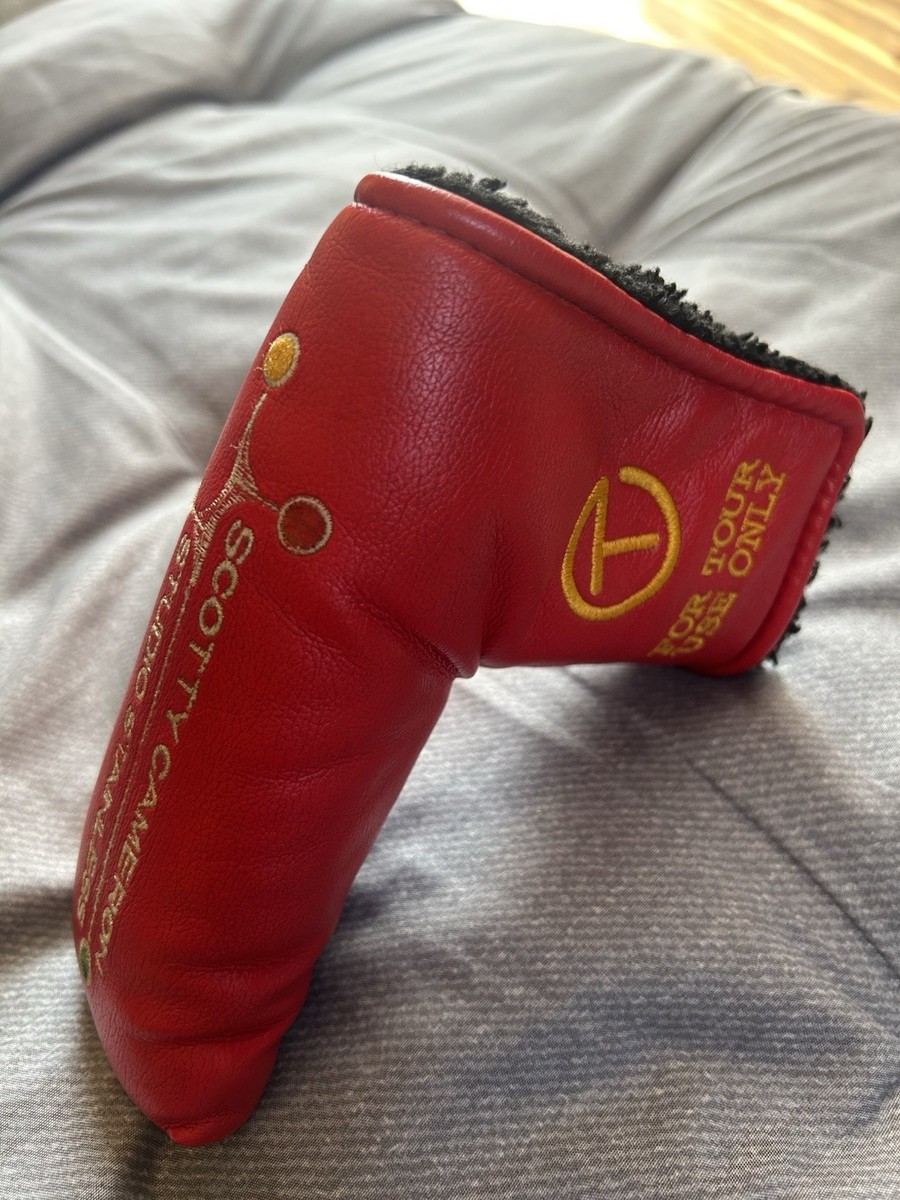 Scotty Cameron - SCOTTYCAMERON ★ STUDIO STAINLESS ★パターカバー Scotty Cameron Studio Stainless Circle T putter cover Red