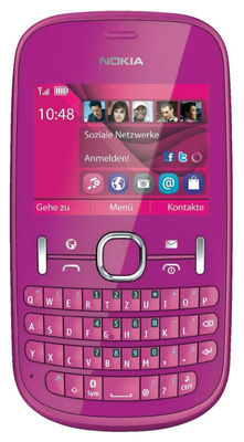 Nokia Asha 200 Smartphone (entsperrt) DUAL-SIM - Pink. Nagelneu Original