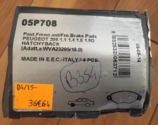 Plaquette de frein Peugeot 306