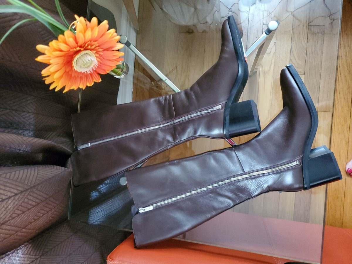 3.1 Phillip Lim ★ Alexa アンクルブーツ 3.1 Phillip Lim Alexa 70mm Knee-high Leather Boots | eBay