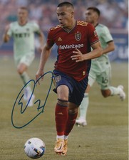 Real Salt Lake Bobby Wood Autographed Signed MLS 8x10 COA #2