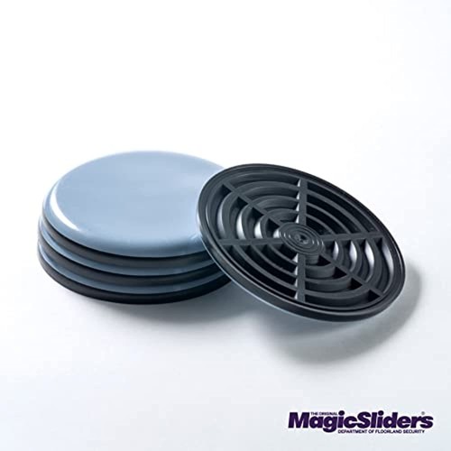Magic Sliders 4100 Series 4PK 4" RND Sliding Disc, 1, Blue - Picture 3 of 6