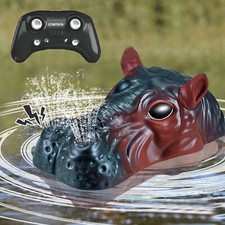 Ferngesteuertes Boot, Kinder RC Boot 2,4 GHz Nilpferd Spielzeug Kinder für Pools